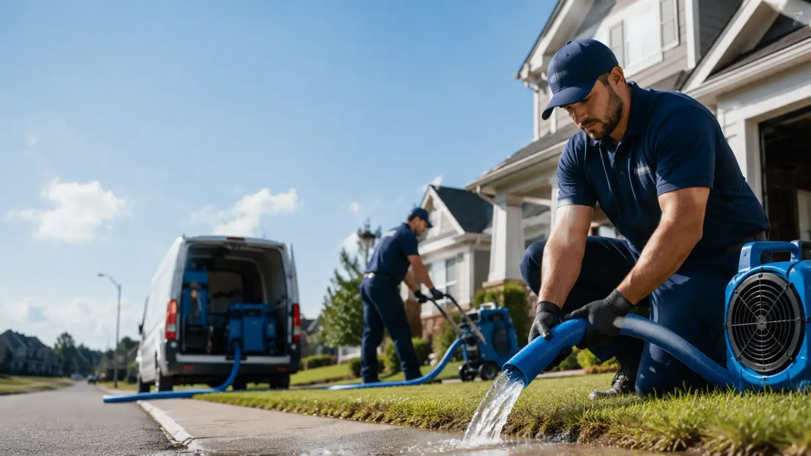 Flood Damage Restoration in Hendrix, OK